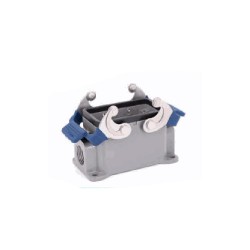 Embase en saillie 10B, Aluminium moulé sous pression, IP65, Sortie horizontale, PG16